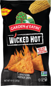 Wicked Hot Corn Tortilla Chips from Garden of Eatin'