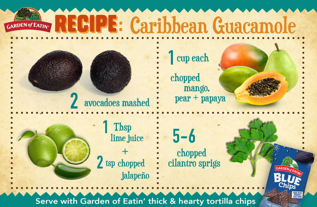 Caribbean Guacamole - Garden of Eatin'