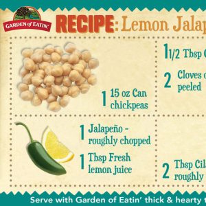 Lemon Jalapeno Hummus